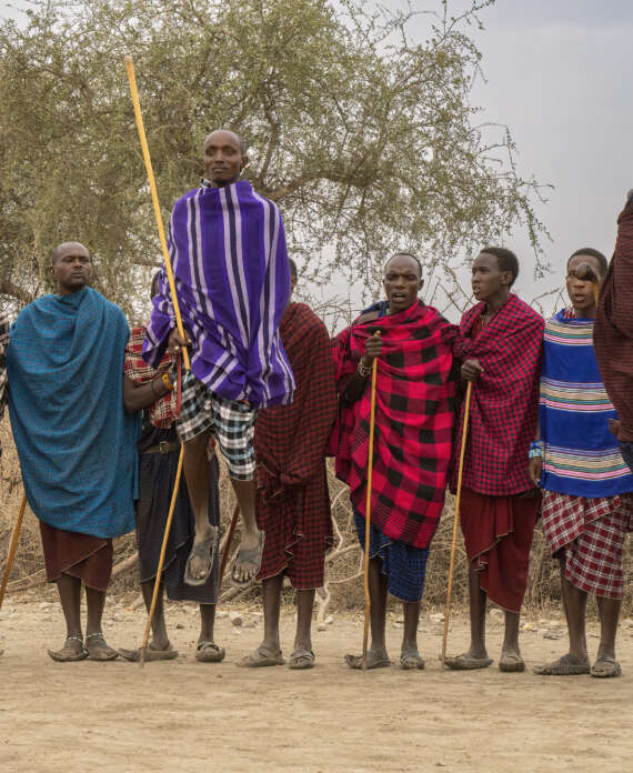 poblado masai tanzania